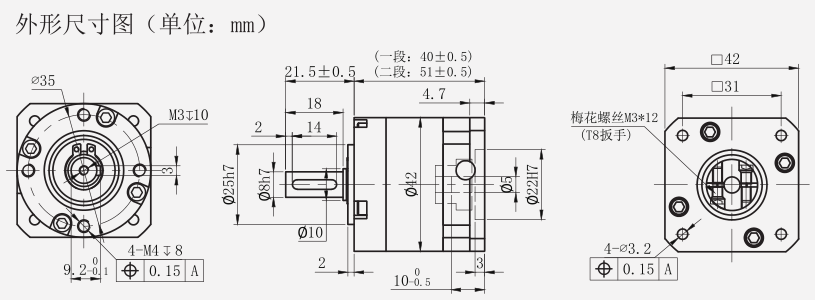 PLE42尺寸圖